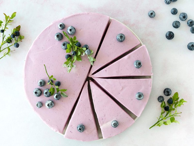 Blåbær cheesecake - Her får du min dejlige opskrift på blåbær cheesecake med lime.

Den er virkel...