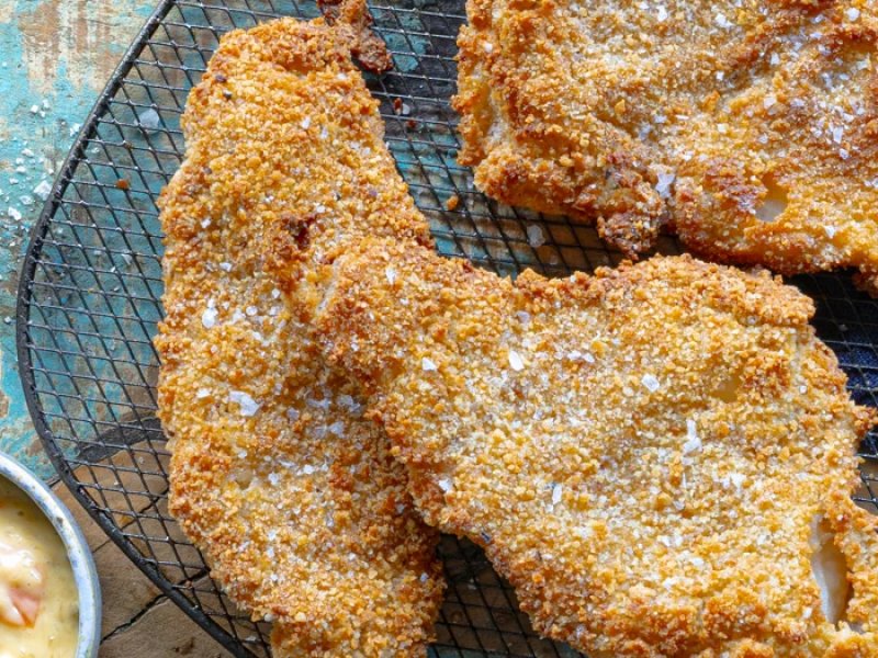 Fiskefilet i airfryer - Fiskefileter i airfryer er nemme at lave og smager fantastisk. Denne opskrift...
