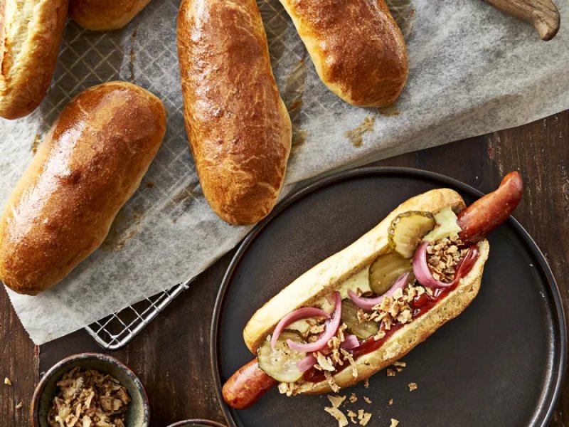 Brioche pølsebrød - Hjemmelavede pølsebrød, de er bare super lækre. Brioche pølsebrød er noget ud...