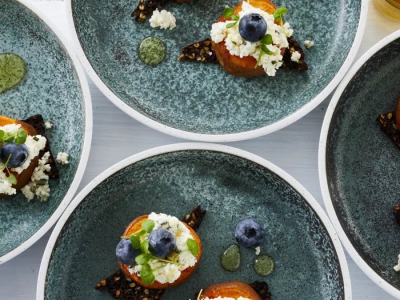 Cremet kartoffeltapas - Tapas er som bekendt små typisk spanske retter, der bruges som en appetitvækk...